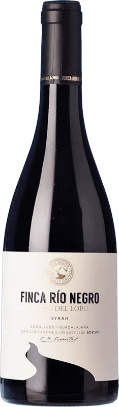 34,95 € Free Shipping | Red wine Finca Río Negro Cerro del Lobo I.G.P. Vino de la Tierra de Castilla Castilla la Mancha Spain Syrah Bottle 75 cl