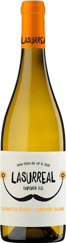 17,95 € Free Shipping | White wine Wineissocial Lasurreal Garnatxa Blanca Sauvignon D.O. Empordà Catalonia Spain Grenache White, Sauvignon White Bottle 75 cl