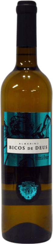 11,95 € Kostenloser Versand | Weißwein Bicos de Deus D.O. Rías Baixas Galizien Spanien Albariño Flasche 75 cl