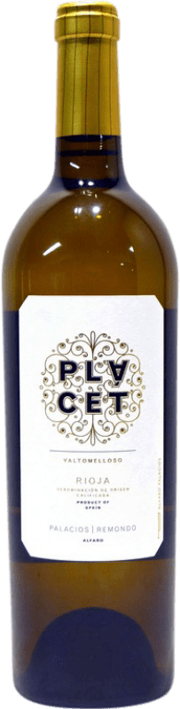29,95 € 免费送货 | 白酒 Palacios Remondo Placet Blanco D.O.Ca. Rioja 拉里奥哈 西班牙 Viura 瓶子 75 cl