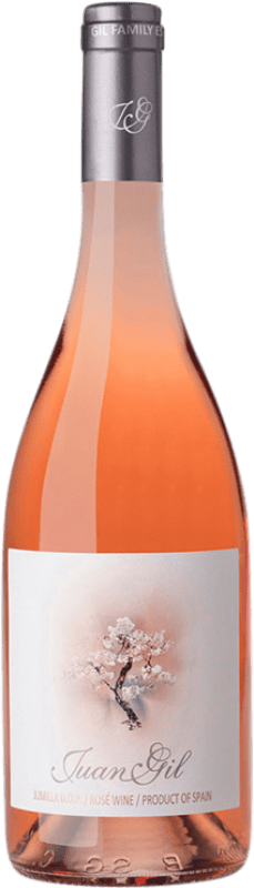 14,95 € Kostenloser Versand | Roséwein Juan Gil Rosado D.O. Jumilla Region von Murcia Spanien Tempranillo, Syrah Flasche 75 cl