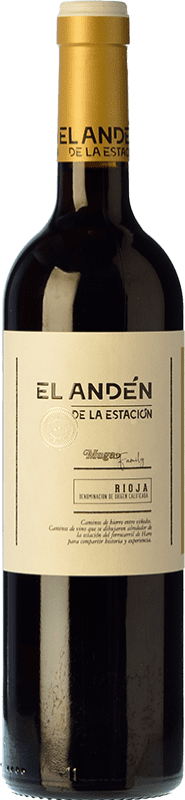 14,95 € Envio grátis | Vinho tinto Muga El Andén de la Estación Reserva D.O.Ca. Rioja La Rioja Espanha Tempranillo, Grenache Garrafa 75 cl
