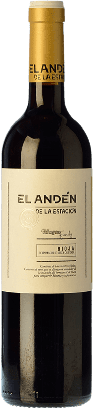 14,95 € Envoi gratuit | Vin rouge Muga El Andén de la Estación Crianza D.O.Ca. Rioja La Rioja Espagne Tempranillo, Grenache Bouteille 75 cl