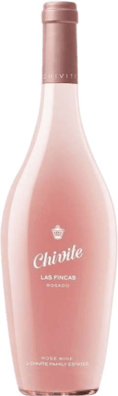 31,95 € Kostenloser Versand | Roséwein Chivite Las Fincas Rosado I.G.P. Vino de la Tierra 3 Riberas Spanien Tempranillo, Grenache Magnum-Flasche 1,5 L
