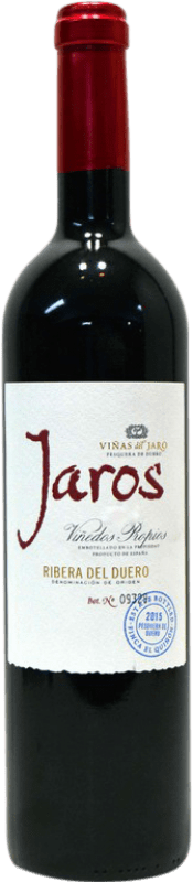 12,95 € Free Shipping | Red wine Viñas del Jaro Jaros D.O. Ribera del Duero Castilla y León Spain Tempranillo, Merlot, Cabernet Sauvignon Bottle 75 cl