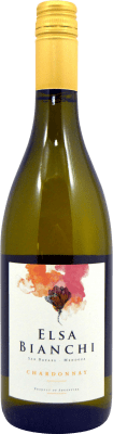 14,95 € 免费送货 | 白酒 Casa Bianchi Elsa I.G. Mendoza 门多萨 阿根廷 Chardonnay 瓶子 75 cl