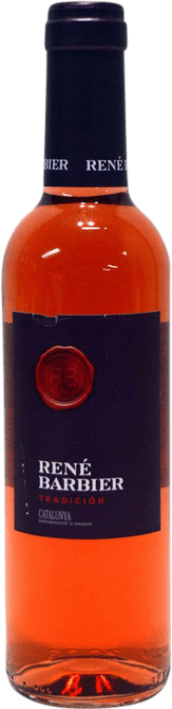 5,95 € Бесплатная доставка | Розовое вино René Barbier Rosado D.O. Penedès Каталония Испания Tempranillo, Grenache, Carignan Половина бутылки 37 cl
