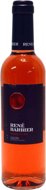 3,95 € Envio grátis | Vinho rosé René Barbier Rosado D.O. Penedès Catalunha Espanha Tempranillo, Grenache, Carignan Meia Garrafa 37 cl