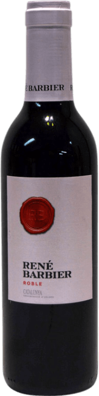 5,95 € Бесплатная доставка | Красное вино René Barbier D.O. Penedès Каталония Испания Tempranillo, Grenache, Monastrell Половина бутылки 37 cl