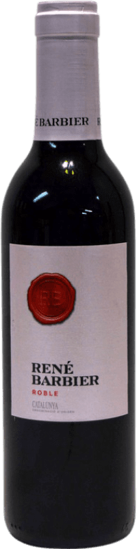 5,95 € Free Shipping | Red Wine René Barbier D.O. Penedès Catalonia Spain Tempranillo, Garnacha — Grenache, Monastrell Half Bottle 37 cl