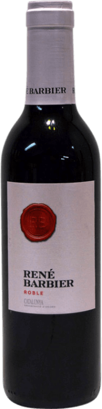 5,95 € Spedizione Gratuita | Vino rosso René Barbier D.O. Penedès Catalogna Spagna Tempranillo, Grenache, Monastrell Mezza Bottiglia 37 cl