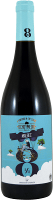 9,95 € Envoi gratuit | Vin rouge Finca La Estacada Ocho y Medio I.G.P. Vino de la Tierra de Castilla Castilla La Mancha Espagne Malbec Bouteille 75 cl