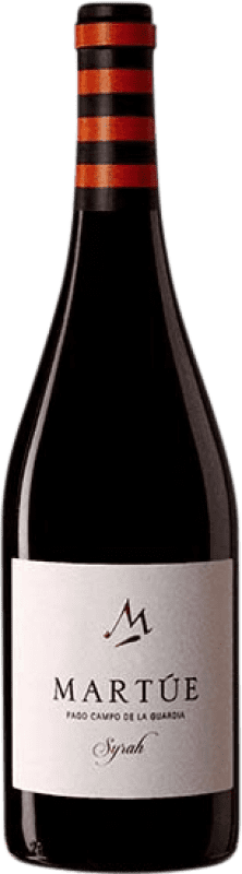 12,95 € Free Shipping | Red wine Martúe D.O.P. Vino de Pago Campo de la Guardia Castilla la Mancha Spain Syrah Bottle 75 cl