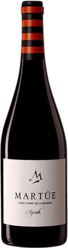 19,95 € Envío gratis | Vino tinto Martúe D.O.P. Vino de Pago Campo de la Guardia Castilla la Mancha España Syrah Botella 75 cl