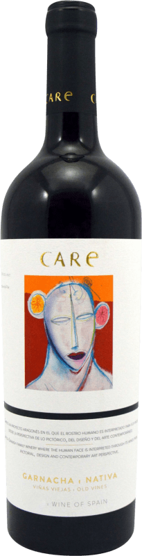 10,95 € Free Shipping | Red wine Añadas Care Nativa D.O. Cariñena Aragon Spain Grenache Bottle 75 cl