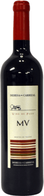14,95 € Envío gratis | Vino tinto Dehesa del Carrizal MV D.O.P. Vino de Pago Dehesa del Carrizal Castilla la Mancha España Merlot, Syrah, Cabernet Sauvignon Botella 75 cl