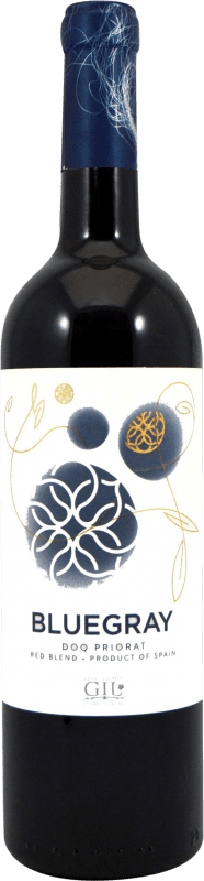 17,95 € 免费送货 | 红葡萄酒 Orowines Bluegray D.O.Ca. Priorat 加泰罗尼亚 西班牙 Garnacha — 歌海娜, Cabernet Sauvignon — 赤霞珠, Cariñena — 佳丽酿 75 cl
