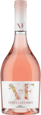 25,95 € Kostenloser Versand | Rosé-Wein Sierra Cantabria XF Rosado D.O.Ca. Rioja La Rioja Spanien Tempranillo, Grenache, Viura, Sauvignon Weiß Flasche 75 cl