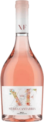 29,95 € Free Shipping | Rosé wine Sierra Cantabria XF Rosado D.O.Ca. Rioja The Rioja Spain Tempranillo, Grenache, Viura, Sauvignon White Bottle 75 cl
