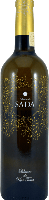 7,95 € Free Shipping | White wine San Francisco Javier Palacio de Sada Blanco D.O. Navarra Navarre Spain Grenache Tintorera Bottle 75 cl