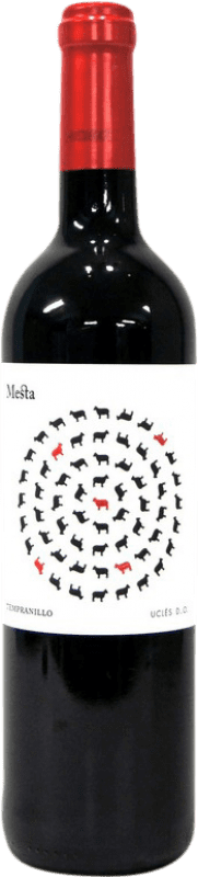 7,95 € Free Shipping | Red Wine Fontana Mesta D.O. Uclés Castilla la Mancha Spain Tempranillo Organic Bottle 75 cl