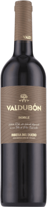 10,95 € Free Shipping | Red wine Valdubón Oak D.O. Ribera del Duero Castilla y León Spain Tempranillo Bottle 75 cl