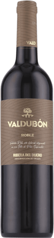 9,95 € Free Shipping | Red wine Valdubón Oak D.O. Ribera del Duero Castilla y León Spain Bottle 75 cl