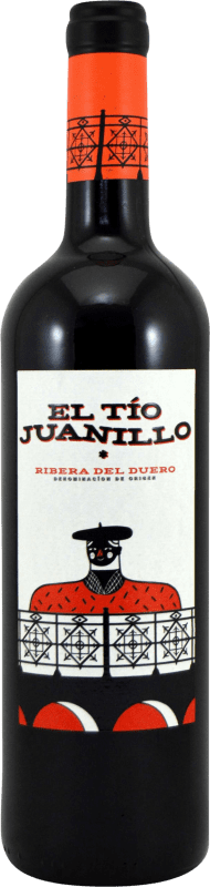 8,95 € Spedizione Gratuita | Vino rosso Conde Neo El Tío Juanillo Quercia D.O. Ribera del Duero Castilla y León Spagna Tempranillo Bottiglia 75 cl