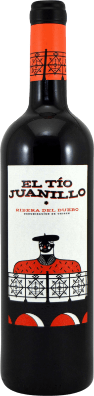8,95 € Envío gratis | Vino Tinto Conde Neo El Tío Juanillo Roble D.O. Ribera del Duero Castilla y León España Tempranillo 75 cl