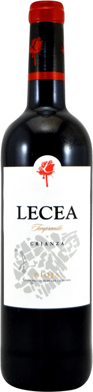 5,95 € Envoi gratuit | Vin rouge Lecea Crianza D.O.Ca. Rioja La Rioja Espagne Tempranillo Bouteille 75 cl