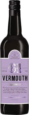 12,95 € Free Shipping | Vermouth Cuatro Rayas 61 Vermouth Spain Tempranillo Bottle 75 cl
