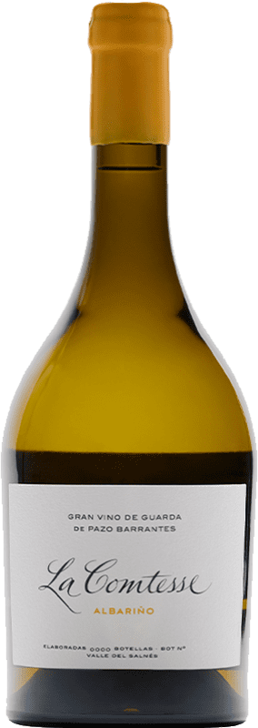 151,95 € 免费送货 | 白酒 Pazo de Barrantes La Comtesse 岁 D.O. Rías Baixas 加利西亚 西班牙 Albariño 瓶子 75 cl