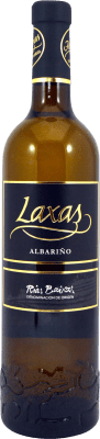 8,95 € Envoi gratuit | Vin blanc As Laxas D.O. Rías Baixas Galice Espagne Albariño Bouteille 75 cl
