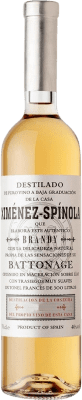 53,95 € Envio grátis | Brandy Conhaque Ximénez-Spínola Battonage Espanha Pedro Ximénez Garrafa 70 cl