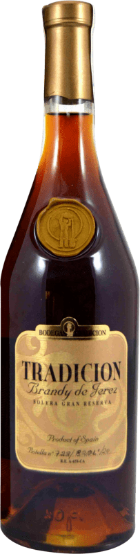 103,95 € Free Shipping | Brandy Tradición Solera Grand Reserve — Long Barrel-Aged D.O. Jerez-Xérès-Sherry Andalusia Spain Bottle 70 cl