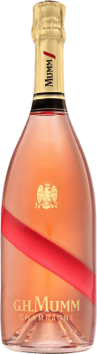 65,95 € Envio grátis | Espumante rosé G.H. Mumm Cordon Rouge Rosé Brut Grande Reserva A.O.C. Champagne Champagne França Pinot Preto, Chardonnay, Pinot Meunier Garrafa 75 cl