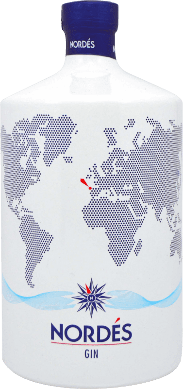 36,95 € Бесплатная доставка | Джин Atlantic Galician Nordés Испания 1 L