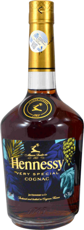 55,95 € Kostenloser Versand | Cognac Hennessy V.S. Julien Colombier A.O.C. Cognac Frankreich Flasche 70 cl
