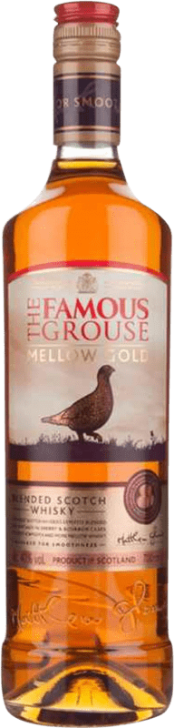 19,95 € Kostenloser Versand | Whiskey Blended Glenturret The Famous Grouse Mellow Gold Großbritannien Flasche 1 L