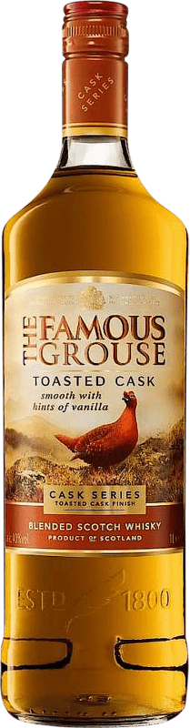 22,95 € Бесплатная доставка | Виски смешанные Glenturret The Famous Grouse Toasted Cask Объединенное Королевство бутылка 1 L