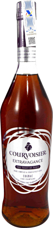 92,95 € Бесплатная доставка | Коньяк Courvoisier Extravagance A.O.C. Cognac Франция 70 cl