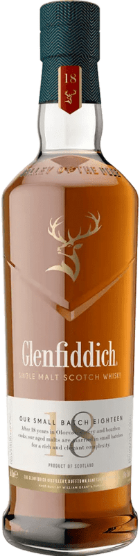 123,95 € Envío gratis | Whisky Single Malt Glenfiddich Speyside Reino Unido 18 Años Botella 70 cl