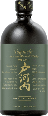 97,95 € Kostenloser Versand | Whiskey Single Malt Togouchi Japan 9 Jahre Flasche 70 cl