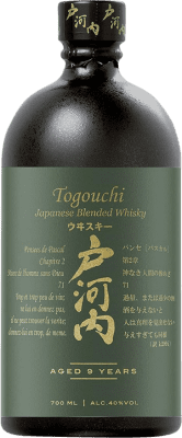 102,95 € Envío gratis | Whisky Blended Togouchi Japón 9 Años Botella 70 cl