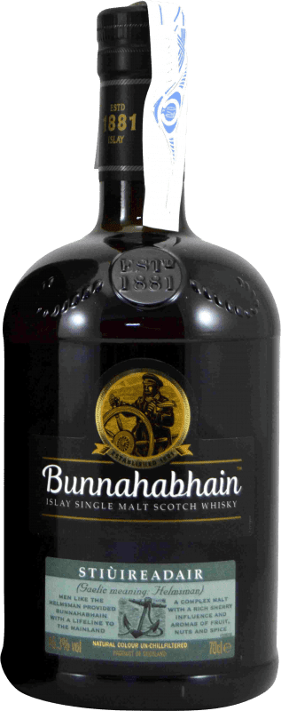 63,95 € Free Shipping | Single Malt Whisky Bunnahabhain Stiùireadair United Kingdom Bottle 70 cl