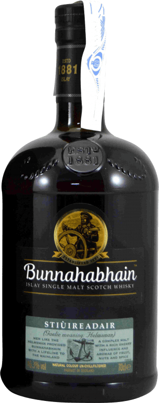 55,95 € Free Shipping | Whisky Single Malt Bunnahabhain Stiùireadair United Kingdom Bottle 70 cl