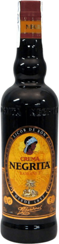 13,95 € Kostenloser Versand | Cremelikör Bardinet Negrita Dominikanische Republik Flasche 70 cl