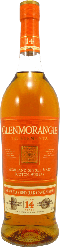 94,95 € Free Shipping | Whisky Single Malt Glenmorangie The Elementa United Kingdom 14 Years Bottle 1 L