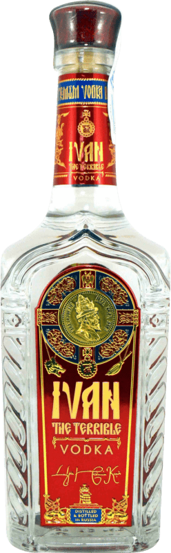 37,95 € Free Shipping | Vodka Ladoga Ivan The Terrible Russian Federation Bottle 70 cl