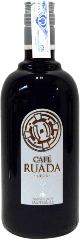 8,95 € Kostenloser Versand | Liköre Aguardientes de Galicia Café Ruada Spanien Flasche 70 cl